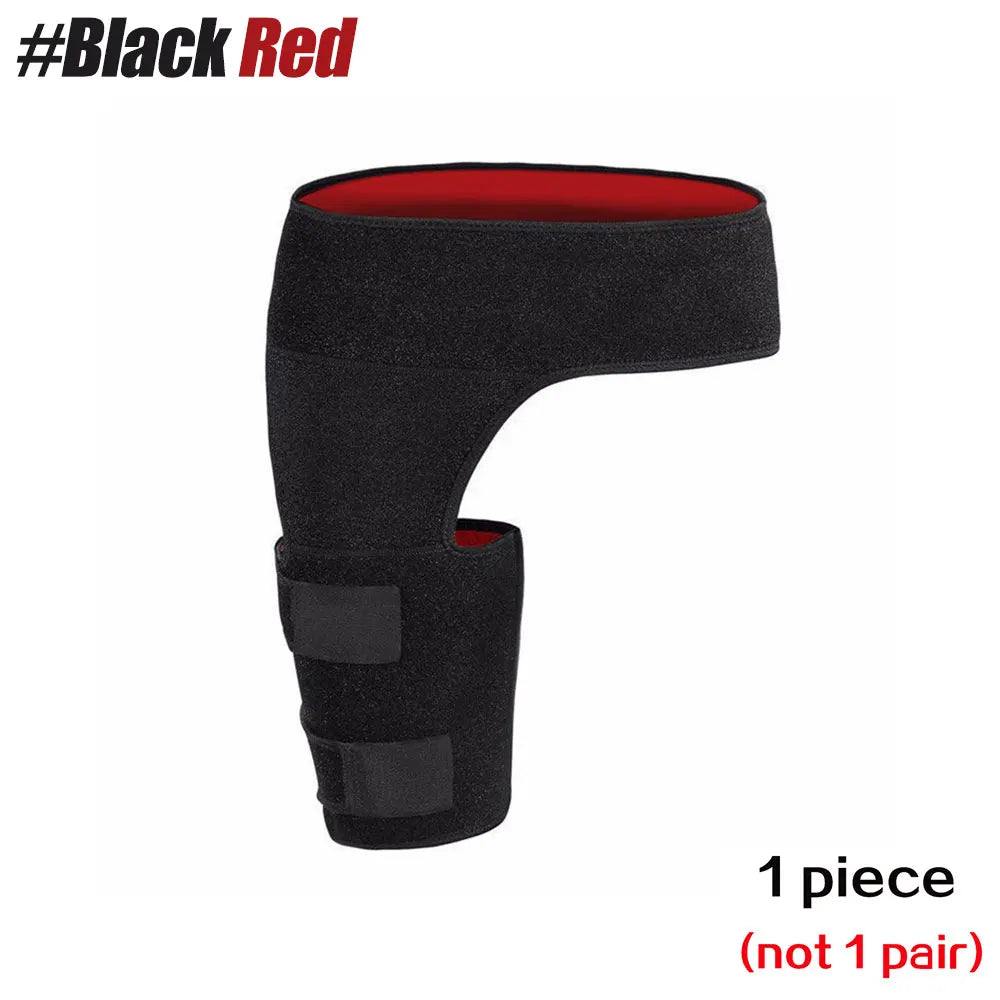 Hip Brace Thigh Compression Sleeve, Hamstring & Groin Compression Wrap for Hip Pain Relief,Support for Hip Replacements,Sciatica